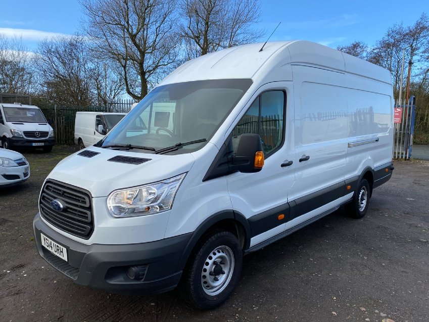 FORD TRANSIT TDCi 125 RWD L4H3 XLWB  102k FSH 2014