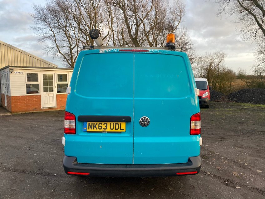 VOLKSWAGEN TRANSPORTER TDi SWB Ionic Reach and Wash Window Cleaning Water purifier van 2013