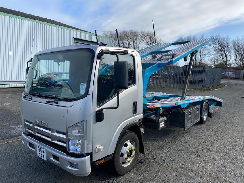 ISUZU N75.190 75H + Roger Dyson 2 Car Transporter body. + Winch  2012