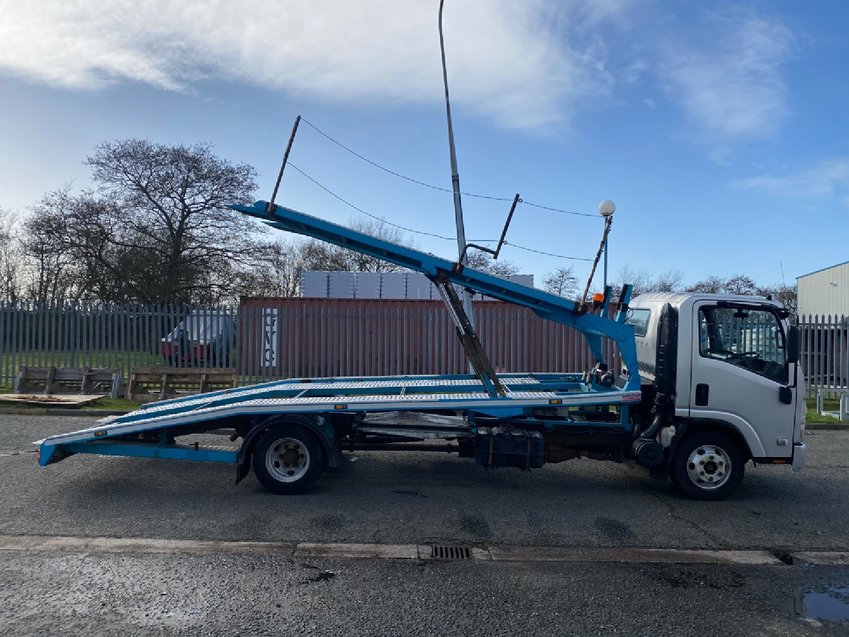 ISUZU N75.190 75H + Roger Dyson 2 Car Transporter body. + Winch  2012