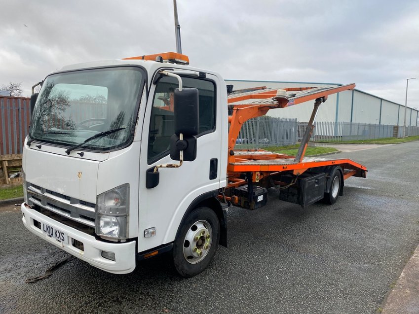 ISUZU N75.190 75M 2 Car Transporter + Roger Dyson Body. + Winch 2010