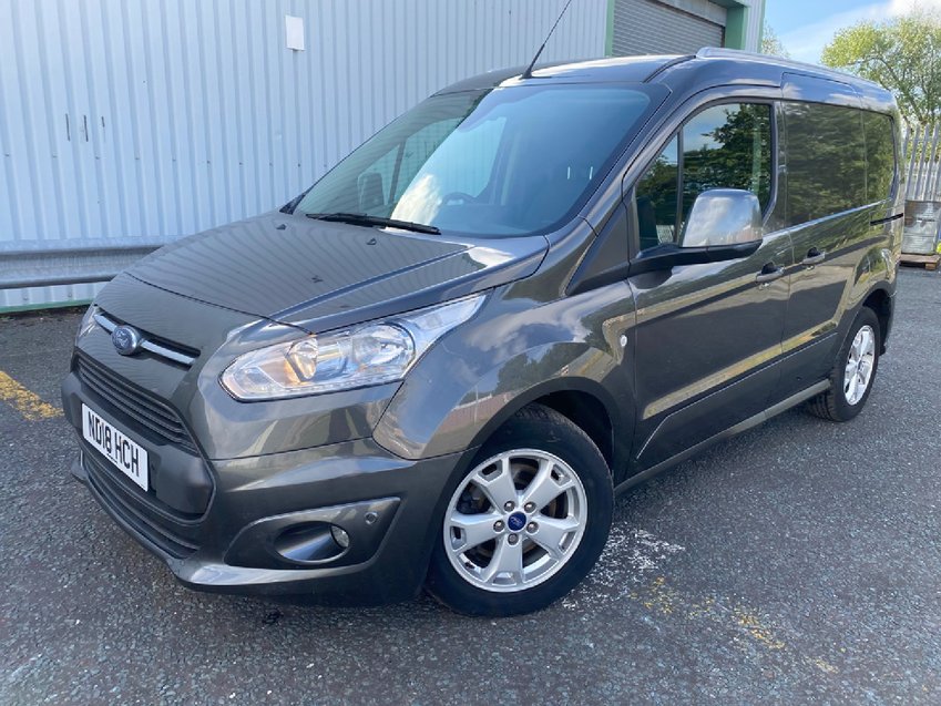 FORD TRANSIT CONNECT 1.5 TDCi 120  200 Limited Metallic Grey.  2018