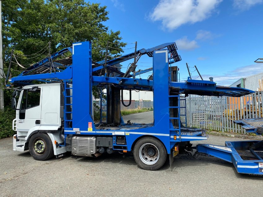 IVECO STRALIS 440S46  + Transporter Engineering EVO Car Transporter. 2016