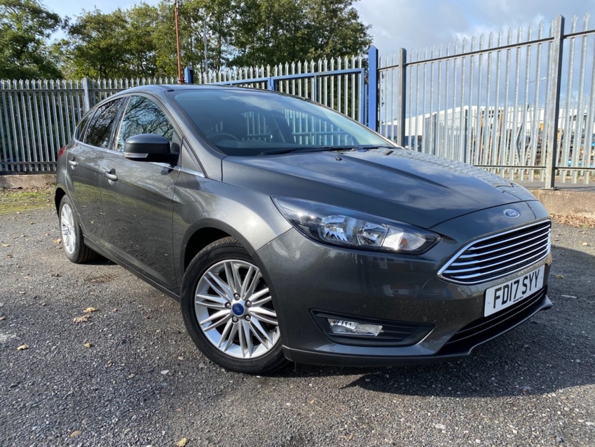 FORD FOCUS ZETEC EDITION 1.0T PETROL. SATNAV. DAB. AIRCON. 2017