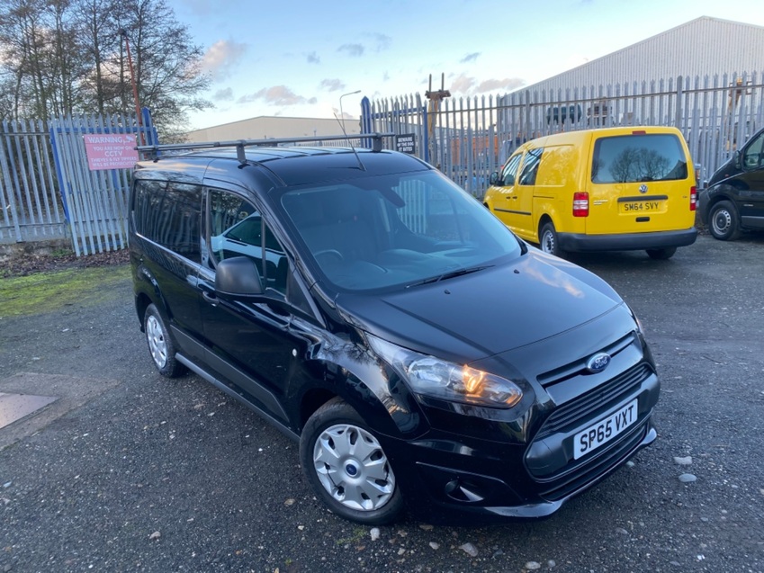 FORD TRANSIT CONNECT 220 TREND In Black. 97k. 2016