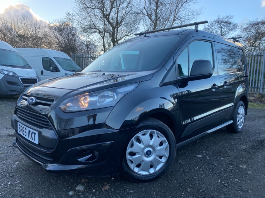 FORD TRANSIT CONNECT 220 TREND In Black. 97k. 2016