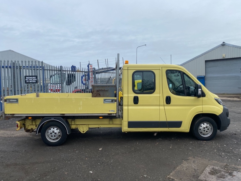 PEUGEOT BOXER Double Cab Dropside Tipper. 42000Miles 2014