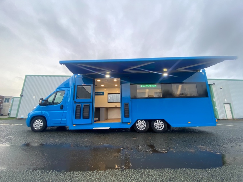 FIAT DUCATO 40 MAXI Mobile Office. Motorhome. Race Truck. horse box. 2016