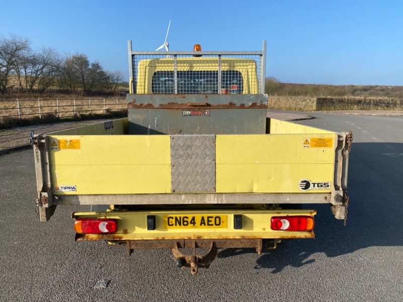 PEUGEOT BOXER Double Cab Dropside Tipper. 47650 Miles. 1 Owner. FSH 2014