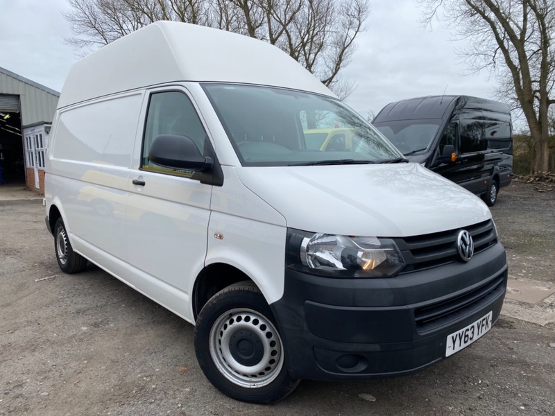 VOLKSWAGEN TRANSPORTER T32 LWB HIGH ROOF VAN. ONLY 73K. FSH. 2014