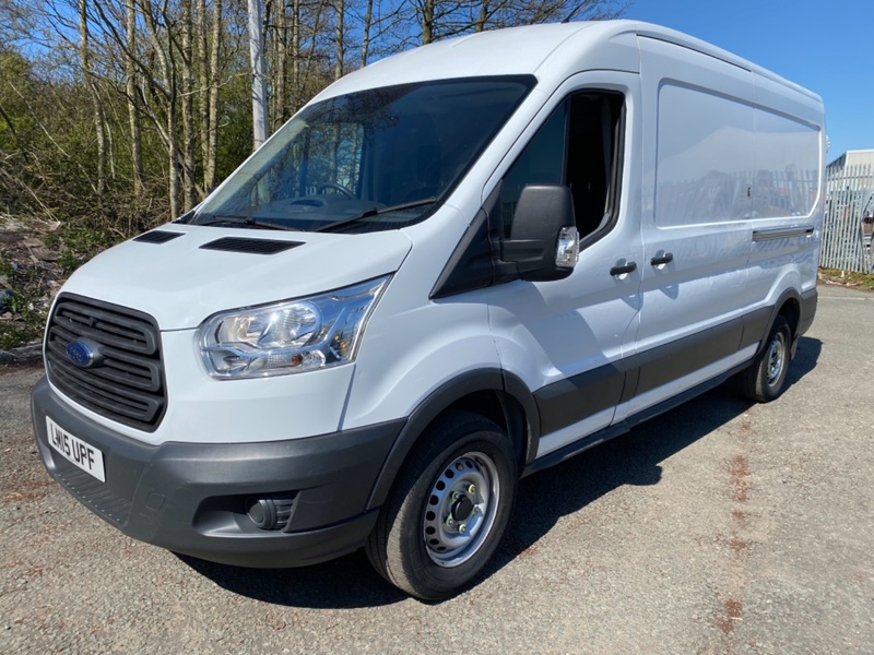 FORD TRANSIT LWB 2.2TDCi RWD 350 L3H2. 93k 1 Owner. 2015