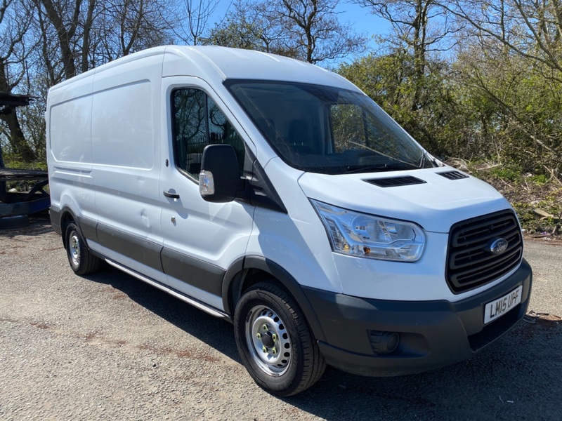 FORD TRANSIT LWB 2.2TDCi RWD 350 L3H2. 93k 1 Owner. 2015