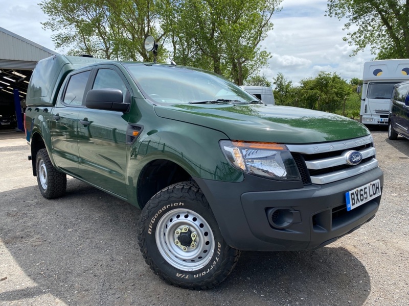 FORD RANGER XL 4X4 Double Cab . Dog van.  2.2  TDCI Truckman. 2015