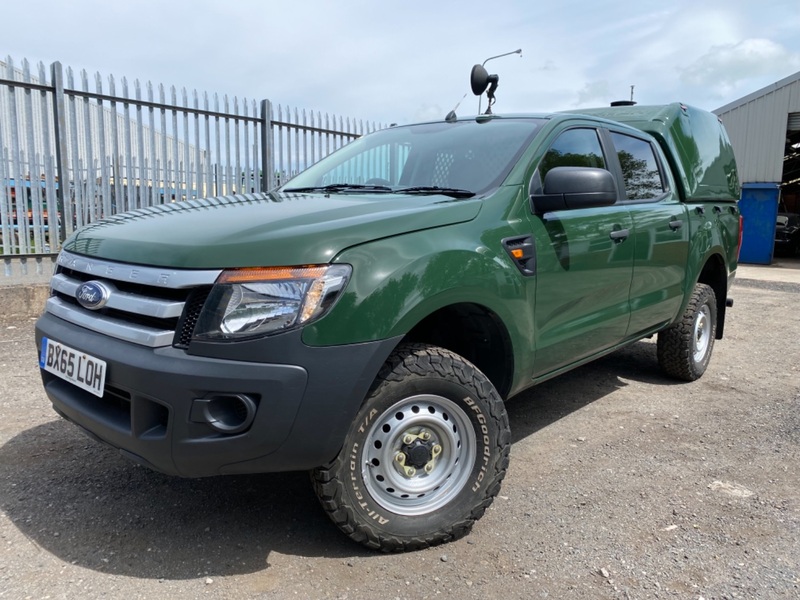 FORD RANGER XL 4X4 Double Cab . Dog van.  2.2  TDCI Truckman. 2015