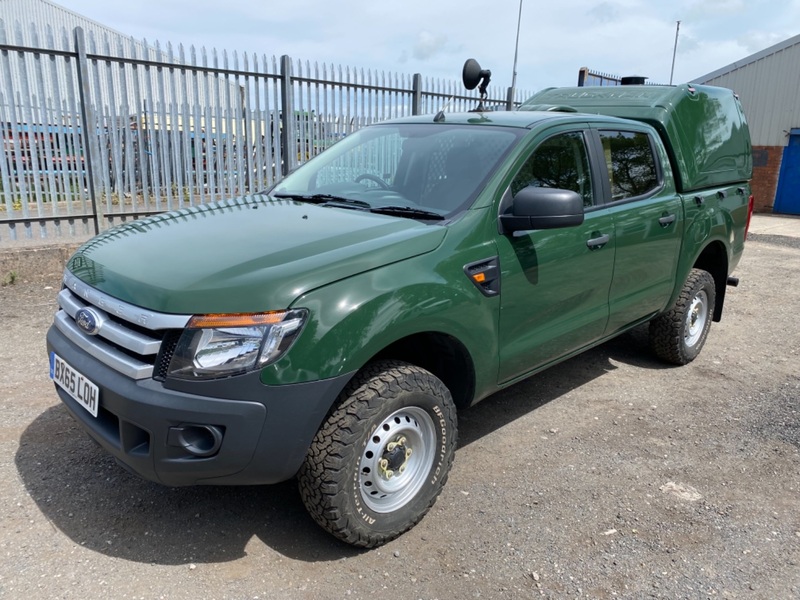 FORD RANGER XL 4X4 Double Cab . Dog van.  2.2  TDCI Truckman. 2015