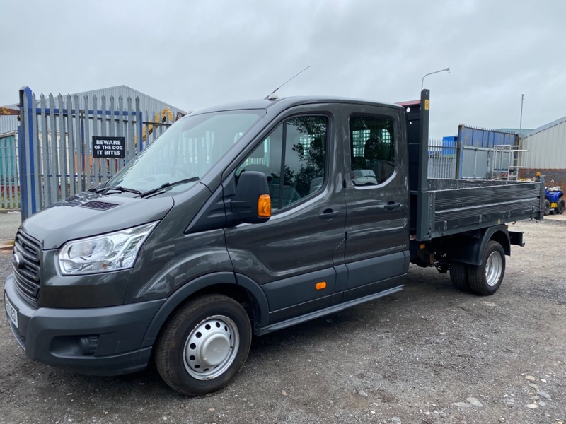 FORD TRANSIT 350 L3 Double Cab Tipper 2017