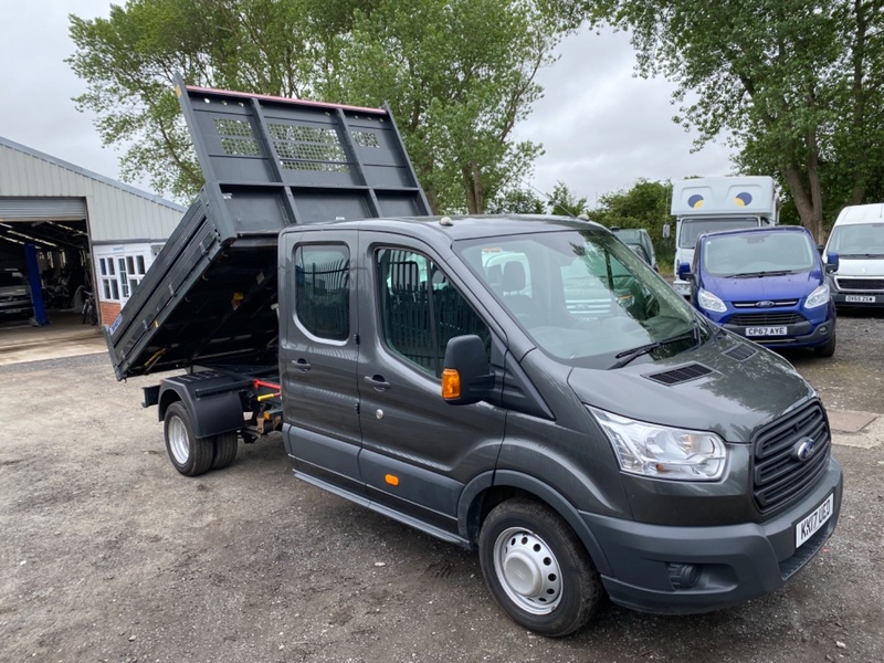 FORD TRANSIT 350 L3 Double Cab Tipper 2017