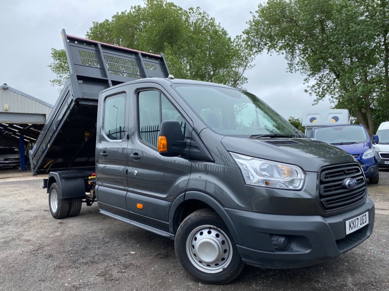 FORD TRANSIT 350 L3 Double Cab Tipper 2017