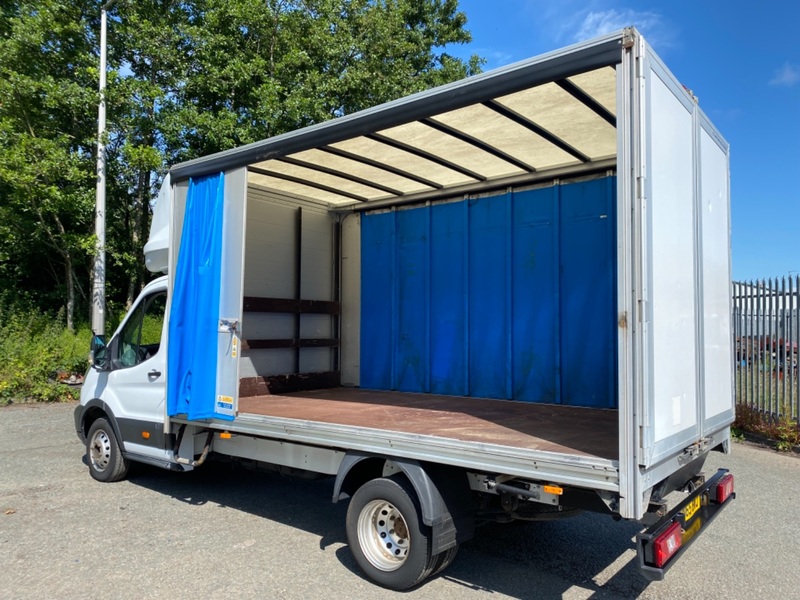 FORD TRANSIT 350 DRW L4 Curtainsider. 2015