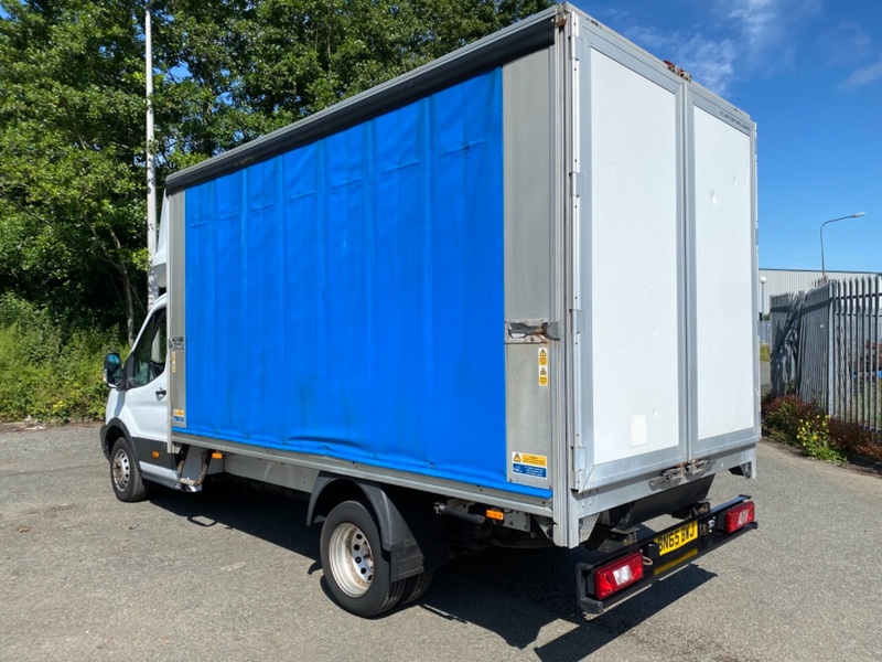 FORD TRANSIT 350 DRW L4 Curtainsider. 2015