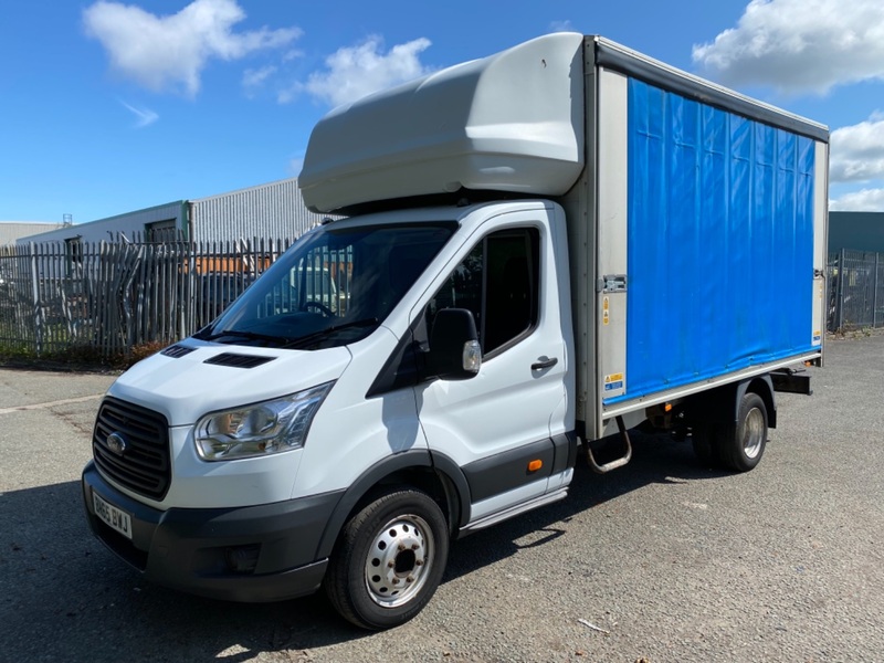 FORD TRANSIT 350 DRW L4 Curtainsider. 2015