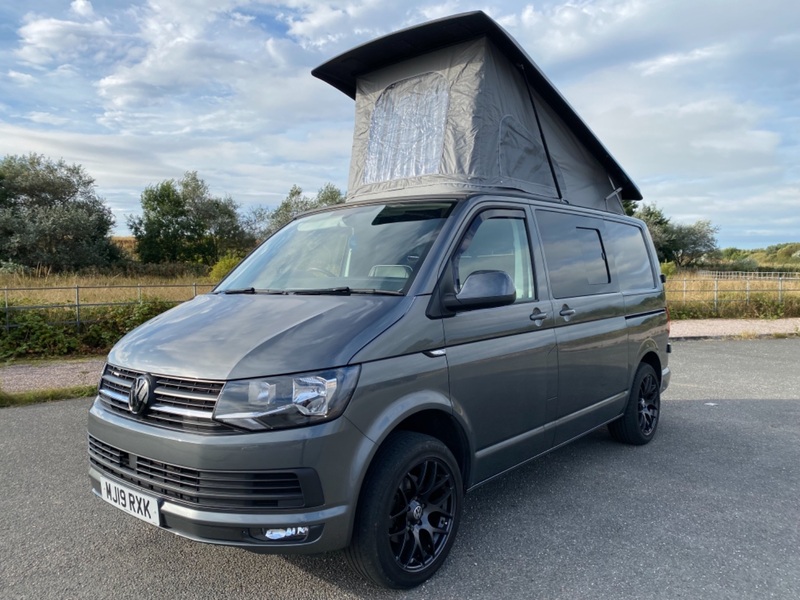 VOLKSWAGEN T6 HIGHLINE CAMPERVAN T28 TDI PV HIGHLINE 4 BERTH CAMPERVAN. NEW BUILD 2019