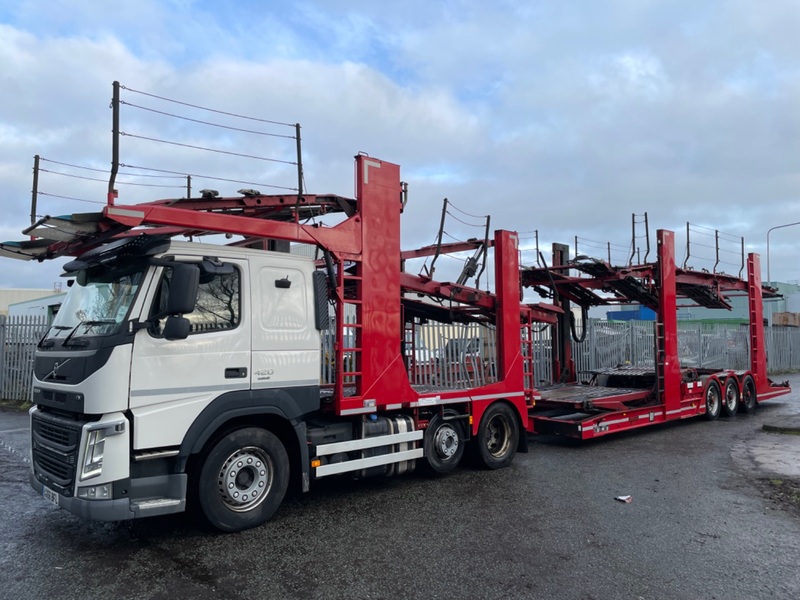 VOLVO FM FM420 6X2 Transporter Engineering Car Transporter. 2017