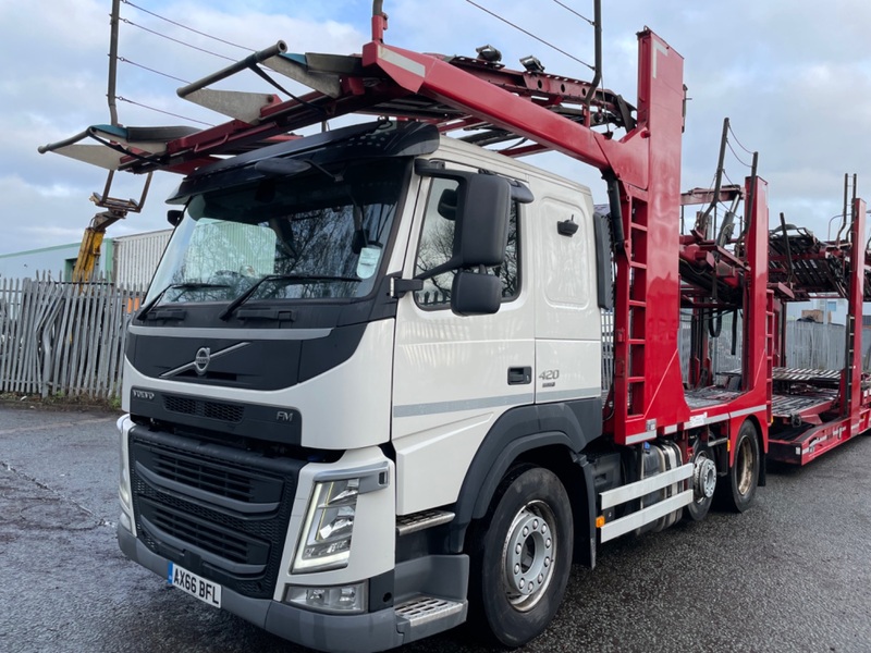 VOLVO FM FM420 6X2 Transporter Engineering Car Transporter. 2017