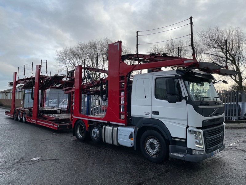 VOLVO FM FM420 6X2 Transporter Engineering Car Transporter. 2017