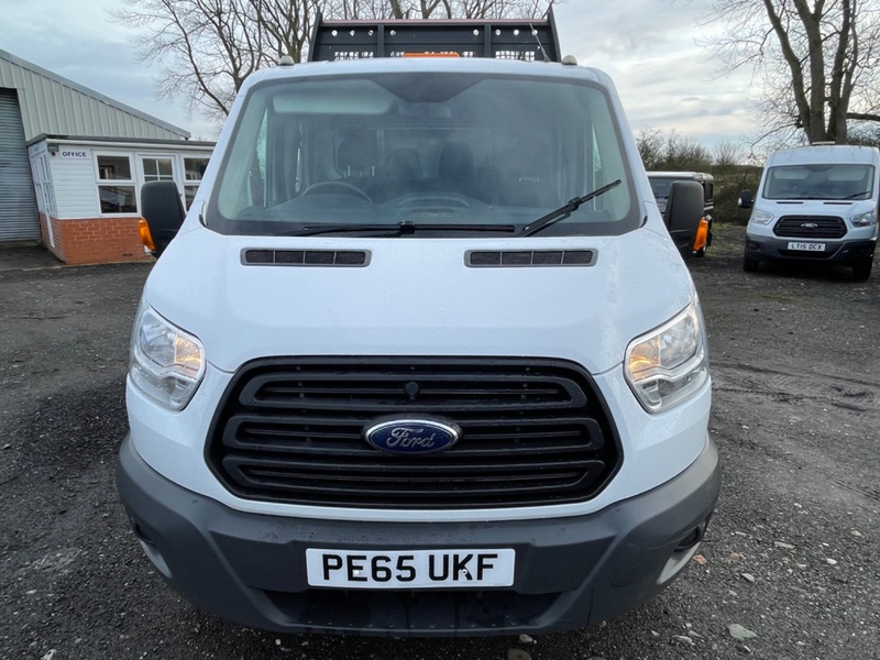 FORD TRANSIT 2.2TDCi Double Cab Tipper. 350 L3 Double Rear Wheels 2015