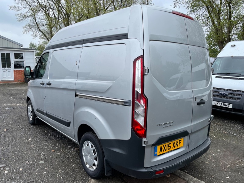 FORD TRANSIT CUSTOM 310 TREND High Roof. Silver. Aircon. 2015