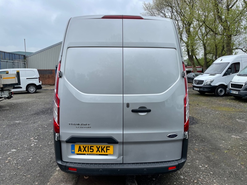 FORD TRANSIT CUSTOM 310 TREND High Roof. Silver. Aircon. 2015