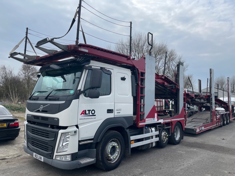 VOLVO FM FM420 6X2R + Transporter Engineering EVO 6 2015