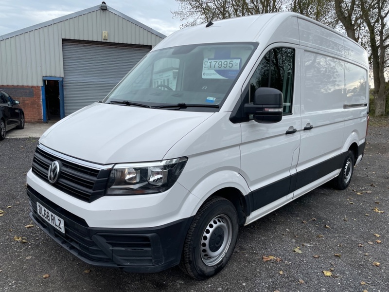 VOLKSWAGEN CRAFTER CR35 TDI MWB TRENDLINE. DAB. B-Tooth. Cruise.1 Owner. 2019