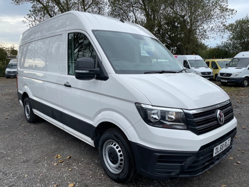 VOLKSWAGEN CRAFTER CR35 TDI MWB TRENDLINE. DAB. B-Tooth. Cruise.1 Owner. 2019