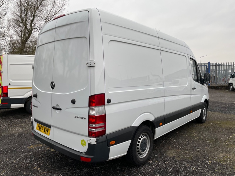 MERCEDES-BENZ SPRINTER 314CDI EURO 6 MWB PANEL VAN. 2017