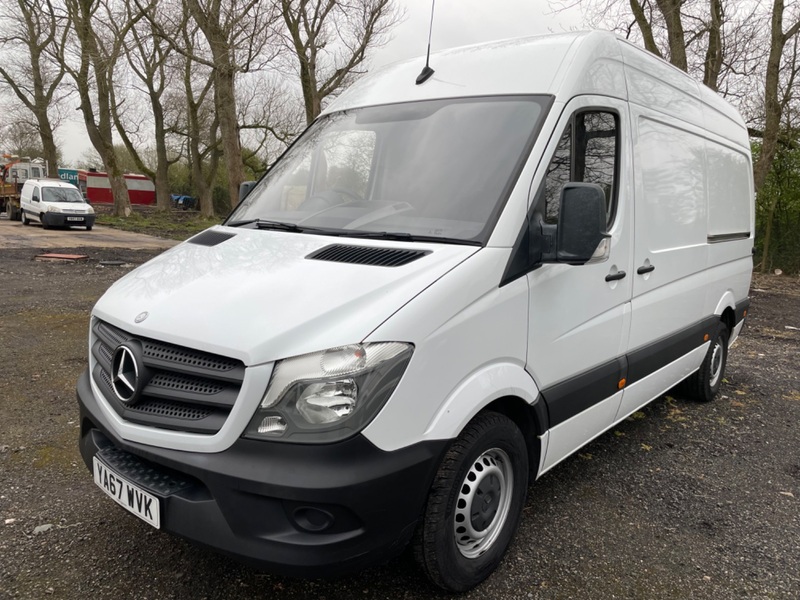 MERCEDES-BENZ SPRINTER 314CDI EURO 6 MWB PANEL VAN. 2017