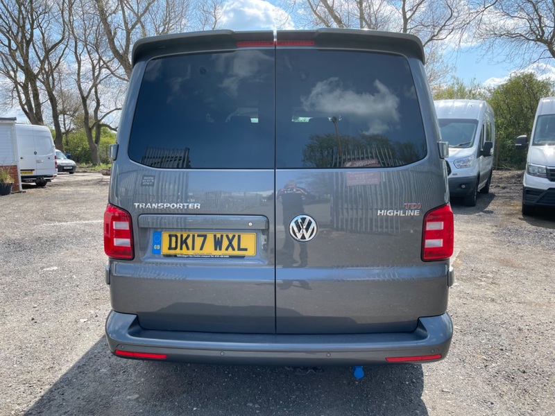VOLKSWAGEN T6 HIGHLINE CAMPERVAN 204 BHP LWB. Pop Roof. 2017