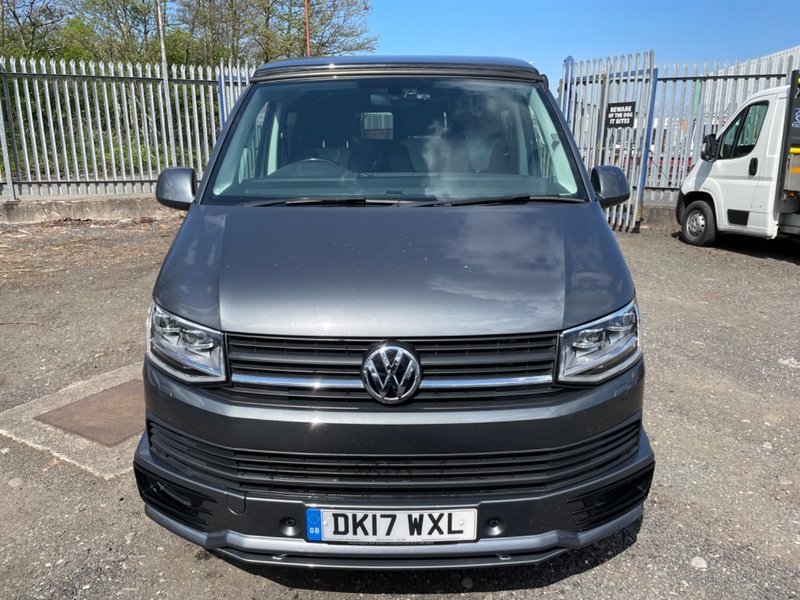 VOLKSWAGEN T6 HIGHLINE CAMPERVAN 204 BHP LWB. Pop Roof. 2017