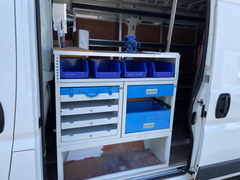 PEUGEOT BOXER BLUE HDI 335 L3H2 PROFESSIONAL Glass Van. 2017