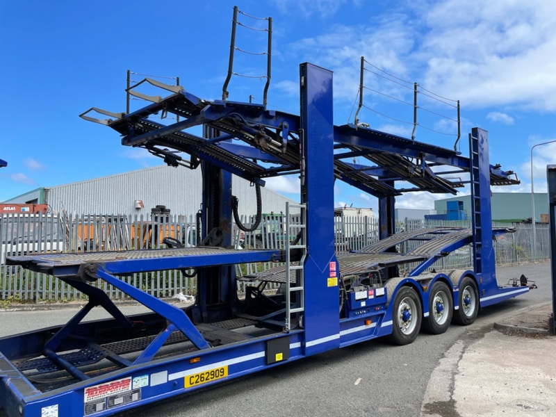 SCANIA P SERIES P410 6x2 EURO 6 + Transporter Engineering EVO Car Transporter Trailer. 2016