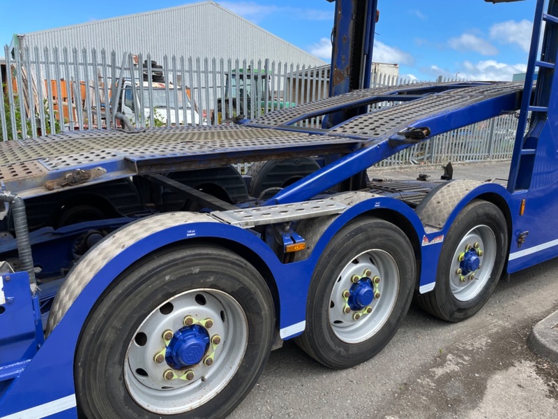 SCANIA P SERIES P410 6x2 EURO 6 + Transporter Engineering EVO Car Transporter Trailer. 2016