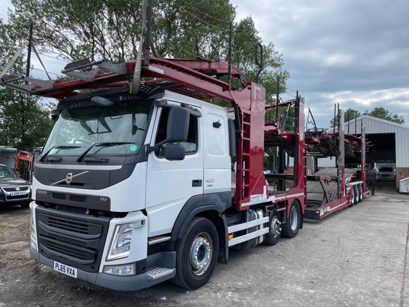 VOLVO FM FM420 6X2R TRANSPORTER ENGINEERING EVO 6 2015