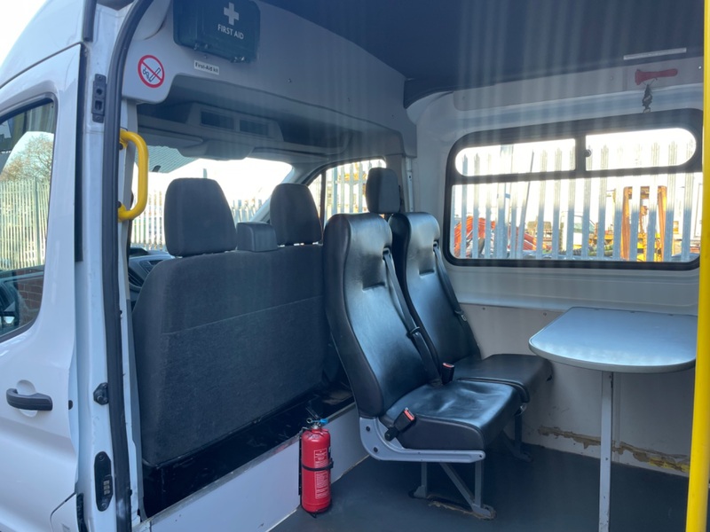 FORD TRANSIT 350 Welfare Van. L3H2 Euro 6. Toilet. Microwave. Hot  Water. Inverter. Mess Van, 2018