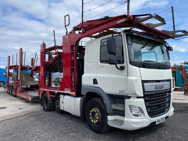 DAF CF 85 440 FTP Transporter Engineering EVO Car Transporter. EURO 6. 2014