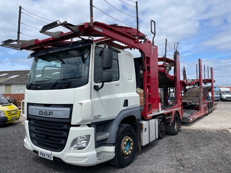 DAF CF 85 440 FTP Transporter Engineering EVO Car Transporter. EURO 6. 2014