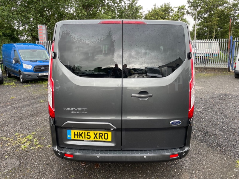 FORD TRANSIT CUSTOM 290 SPORT 155BHP. Leather. NAV. DAB. CAM. New build. 2015