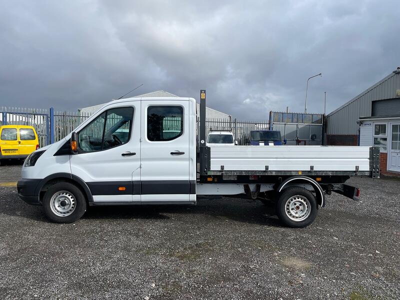 FORD TRANSIT 2.0 350 EcoBlue Double Cab One Stop  Tipper. FSH. EURO 6. 2018