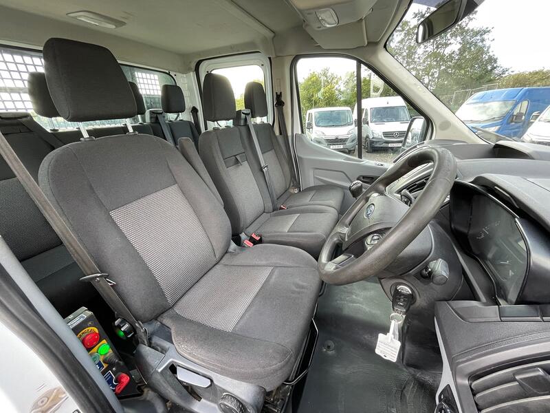 FORD TRANSIT 2.0 350 EcoBlue Double Cab One Stop  Tipper. FSH. EURO 6. 2018