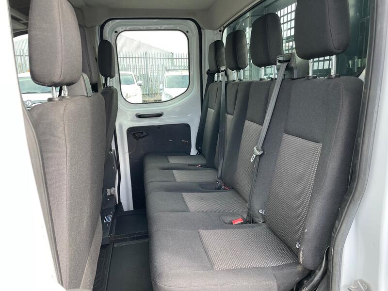 FORD TRANSIT 2.0 350 EcoBlue Double Cab One Stop  Tipper. FSH. EURO 6. 2018